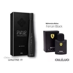 Ficha técnica e caractérísticas do produto Perfume Luci Luci Fine Inspiração - FERRARII BLACK " Codigo M19 "