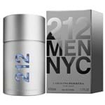 Ficha técnica e caractérísticas do produto Perfume Masculino 212 Men Carolina Herrera Eau de Toilette 50Ml