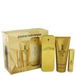 Perfume Masculino 1 Million Cx. Presente Paco Rabanne 100 Ml Eau de Toilette + 10 Ml Mini Edt 100 Ml + Gel de Banho