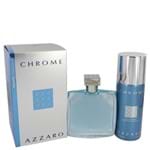 Ficha técnica e caractérísticas do produto Perfume Masculino Chrome Cx. Presente Azzaro 100 Ml Eau de Toilette + 150 Ml Desodorante