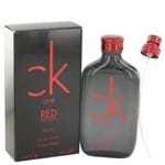 Ficha técnica e caractérísticas do produto Perfume Masculino Ck One Red Calvin Klein 100 Ml Eau de Toilette