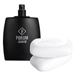 Perfume Masculino com Sabonete Corporal Forum Jeans2 Forum Eau de Toilette