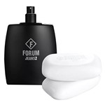 Ficha técnica e caractérísticas do produto Perfume Masculino com Sabonete Corporal Forum Jeans2 Forum Eau de Toilette
