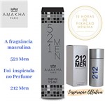 Ficha técnica e caractérísticas do produto Perfume Masculino de Bolso 521 Men Amakha Paris