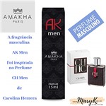 Ficha técnica e caractérísticas do produto Perfume Masculino de Bolso AK Men Amakha Paris