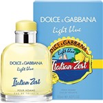 Ficha técnica e caractérísticas do produto Perfume Masculino Dolce Gabbana Light Blue Italian Zest Pour Homme Eau de Toilette 125ml