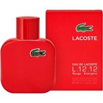 Ficha técnica e caractérísticas do produto Perfume Masculino Eau de Lacoste L.12.12 Rouge Energetic Eau de Toilette - 100ml