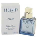 Ficha técnica e caractérísticas do produto Perfume Masculino Eternity Aqua Calvin Klein 30 Ml Eau de Toilette