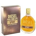 Ficha técnica e caractérísticas do produto Perfume Masculino Fuel For Life Spirit Diesel 75 Ml Eau de Toilette