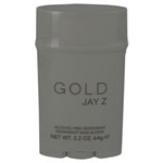 Perfume Masculino Gold Jay-z 64g Desodorante Bastão