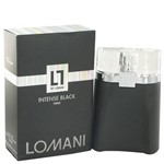 Perfume Masculino Intense Black Lomani 100 Ml Eau de Toilette