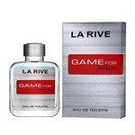 Ficha técnica e caractérísticas do produto Perfume Masculino La Rive Game For Men - Eau de Toilette Edt 100ml