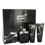 Ficha técnica e caractérísticas do produto Perfume Masculino Montblanc Legend Cx. Presente Blanc 100 Ml Eau de Toilette + 100 Ml Balsamo Pós Barba + 100 Ml + Gel