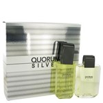 Ficha técnica e caractérísticas do produto Perfume Masculino Quorum Silver CX. Presente Puig Eau de Toilette Pos Barba - 100ml