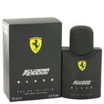 Ficha técnica e caractérísticas do produto Perfume Masculino Scuderia Black Ferrari 75 Ml Eau de Toilette