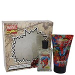 Ficha técnica e caractérísticas do produto Perfume Masculino Spiderman Cx. Presente Marvel 75 Ml Eau de Toilette + 50 Ml Shampoo Corporal
