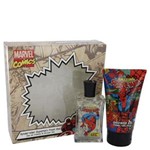 Ficha técnica e caractérísticas do produto Perfume Masculino Spiderman CX. Presente Marvel Eau de Toilette Shampoo Corporal - 75ml-50ml