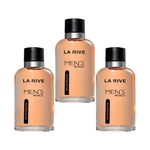 Ficha técnica e caractérísticas do produto Perfume Mens World La Rive 90ml Edp CX com 3 unidades Atacado
