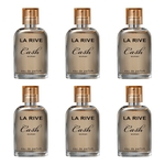 Ficha técnica e caractérísticas do produto Perfume Mini Cash Woman La Rive 30ml Edp CX com 6 unidades Atacado