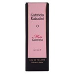 Ficha técnica e caractérísticas do produto Perfume Miss Gabriela Night Feminino Eau de Toilette 60ml - Gabriela Sabatini