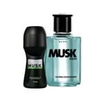 Ficha técnica e caractérísticas do produto Perfume Musk Masculino Incolor
