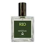 Ficha técnica e caractérísticas do produto Perfume Natural Masculino Rio 100Ml - Coleção Metrópoles (100ml)