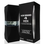 Perfume New Brand 4 - 100ml Masculino - N4 Masculino