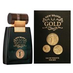 Ficha técnica e caractérísticas do produto Perfume New Brand N1 Gold 100ml Masculino