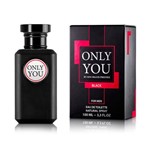 Ficha técnica e caractérísticas do produto Perfume Only You Black For Men Masculino Eau de Toilette 100ml | New Brand