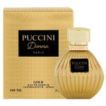 Ficha técnica e caractérísticas do produto Perfume Puccini Donna Gold Eau de Parfum Feminino 100 ml