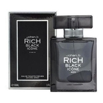 Ficha técnica e caractérísticas do produto Perfume Rich Black Icone Edt 90ml - Johan.b