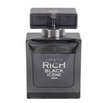 Ficha técnica e caractérísticas do produto Perfume Rich Black Icone Men Edt 90Ml