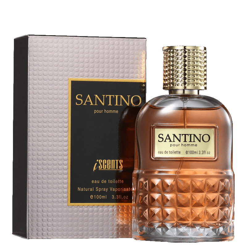 Ficha técnica e caractérísticas do produto Perfume Santino Pour Homme - I-Scents - Masculino - Eau de Toilette (100 ML)