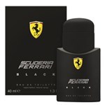 Ficha técnica e caractérísticas do produto Perfume Scuderia Ferrari Black Eau de Toilette Masculino - 40ml