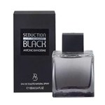 Ficha técnica e caractérísticas do produto Perfume Seduction In Black Masculino Eau de Toilette - 100ml