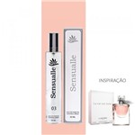Ficha técnica e caractérísticas do produto Perfume Sensualle Feminino 03 50ml