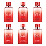 Ficha técnica e caractérísticas do produto Perfume Sweet Rose La Rive 100ml Edp CX com 6 unidades Atacado