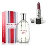 Ficha técnica e caractérísticas do produto Perfume Tommy Girl Feminino 100ml com Batom Ricosti Cor Malicia