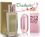 Ficha técnica e caractérísticas do produto Perfume Traduções Gold N46 Hinode 212 Sexy 100ml