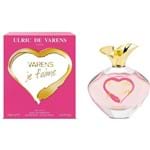 Ficha técnica e caractérísticas do produto Perfume Varens Je T'aime Feminino Edp 100 Ml