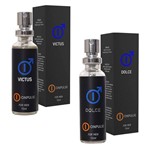 Ficha técnica e caractérísticas do produto Perfumes Onpulse Victus e Dolce Masculinos Inspiração Importado 15 Ml