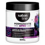 Ficha técnica e caractérísticas do produto Permanente Afro Salon Line - Creme de Relaxamento e Encacheamento - 500 Ml