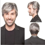 Wig Cross-Border for European And American-Style Men Wig Fashion Men Wig hands hands hands Factory Direct Supply