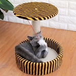 Ficha técnica e caractérísticas do produto Pet Density Scratching Board Nest Toy para gatos Suprimentos Brinquedo de gato