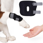 Ficha técnica e caractérísticas do produto Pet ferida Bandage Dog Leg Brace Cat animal auto aderente Enrole Prevent Pet Licking 1PC Wound Pet's Clothing 