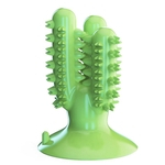 Pet Mordente Resistente Cactus Forma Dentes Cleaner Escova De Dentes Stick Dog Puppy Chew Toy