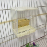 Ficha técnica e caractérísticas do produto Pet Pássaro Anti-derrapante Supplies Acrílico Food automática Box Parrot Manger Pet
