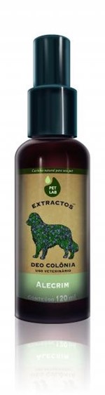 Ficha técnica e caractérísticas do produto PetLab Extractos - Deo Colonia Canina - Alecrim - 120 ml