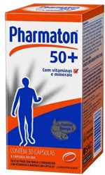 Ficha técnica e caractérísticas do produto Pharmaton 50+ 30 Cápsulas - Sanofi