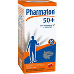 Ficha técnica e caractérísticas do produto Pharmaton 50 + 60 Cápsulas